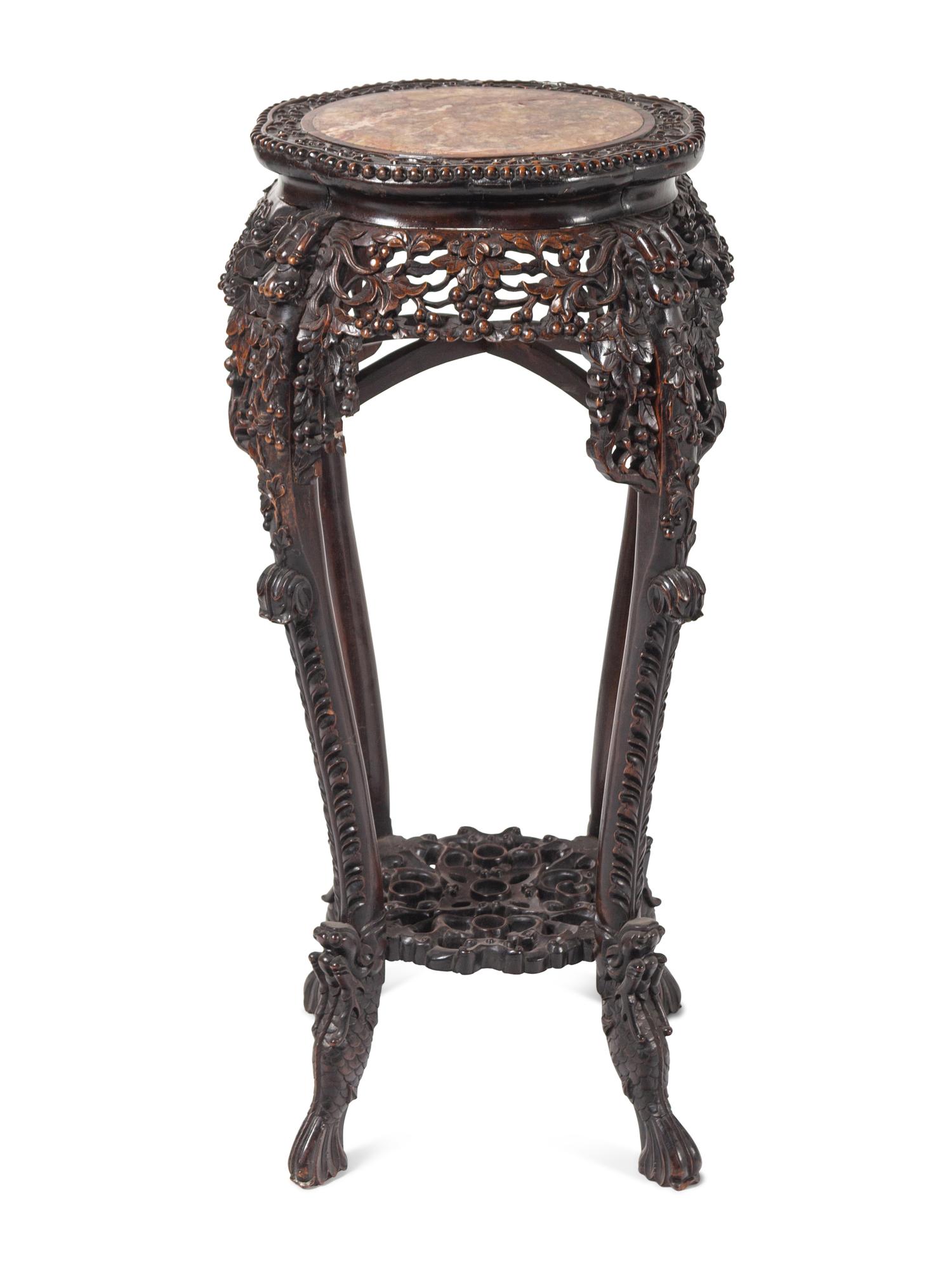 Six Chinese Hardwood Stands