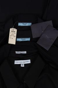 Four Designer Shirts: Two Prada, One Emilio Pucci, One Carolina Herrera, 2000-10s