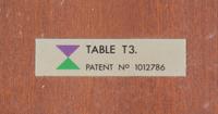 Scandinavian Design, 1960s, extension dining table, with two leaves