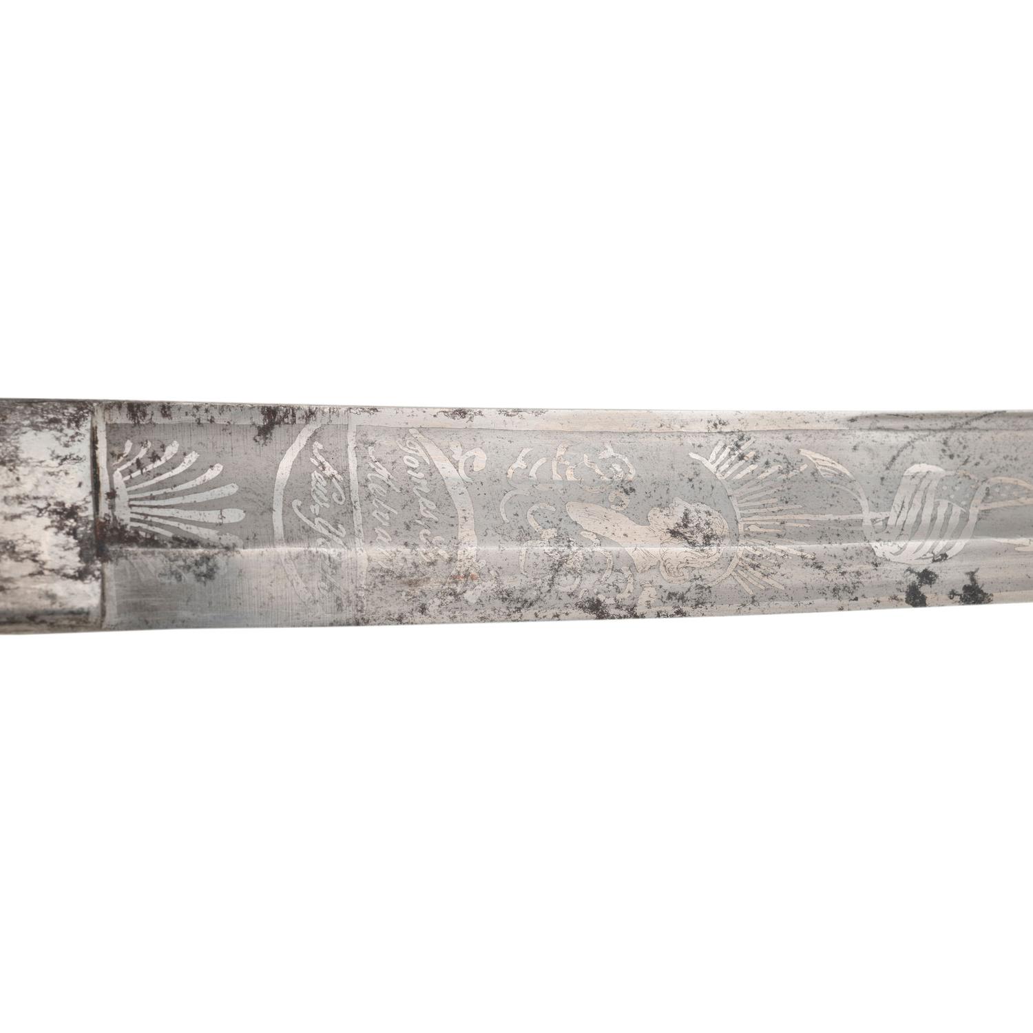 Published Tomes, Son & Melvain Field Grade Cavalry Officers' Sword Presented to Lt. Col. S.M. Fuller - 4th Maine Infantry
