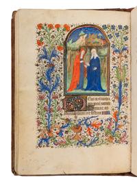 MASTER OF THE HARVARD HANNIBAL AND WORKSHOP (active Paris, c. 1420-1440) The Anne Seurot Hours, use unidentified, in Latin and French, illuminated manuscript on parchment [Paris, c. 1420-1430]