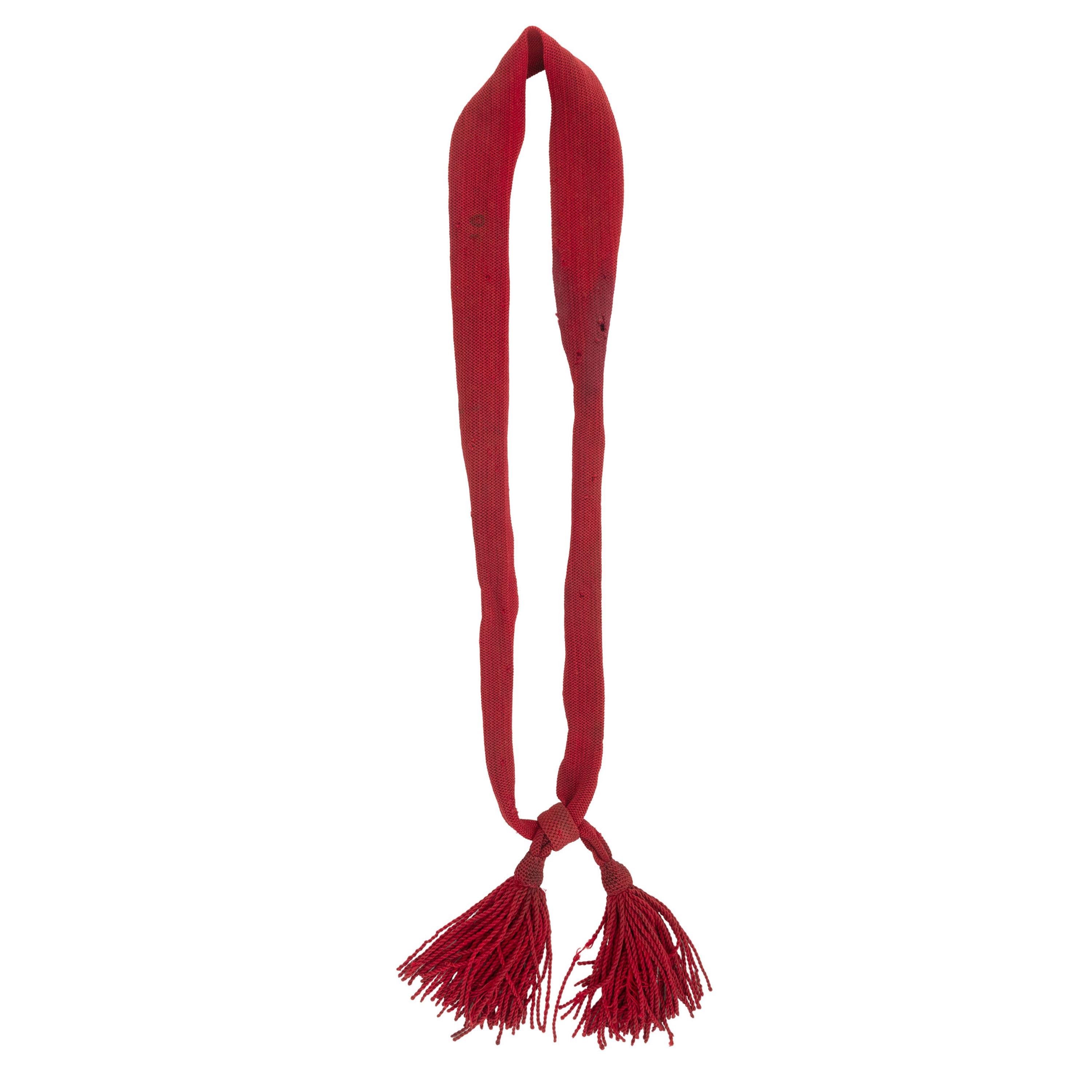 Civil War Era Red Wool NCO Sash