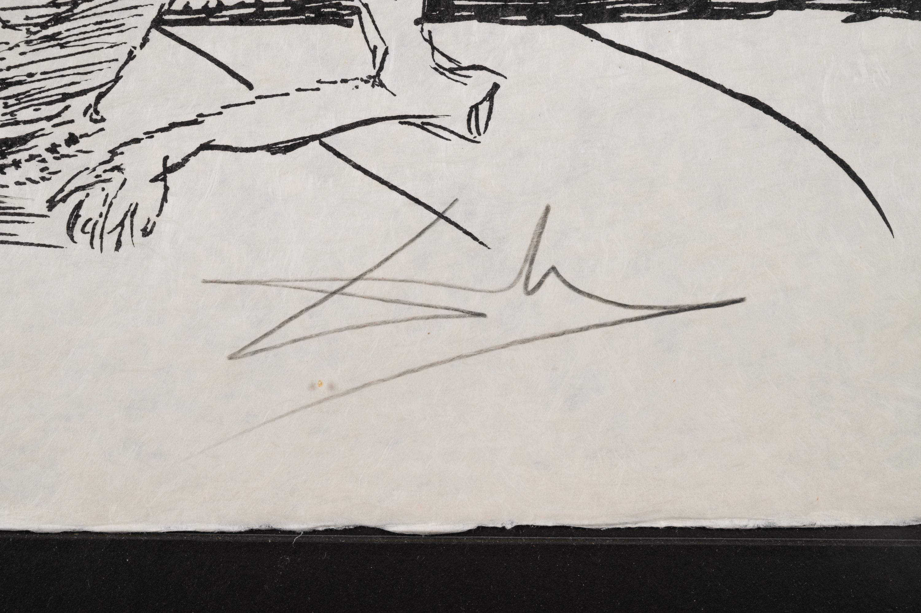 One plate from Les Songes Drôlatiques de Pantagruel