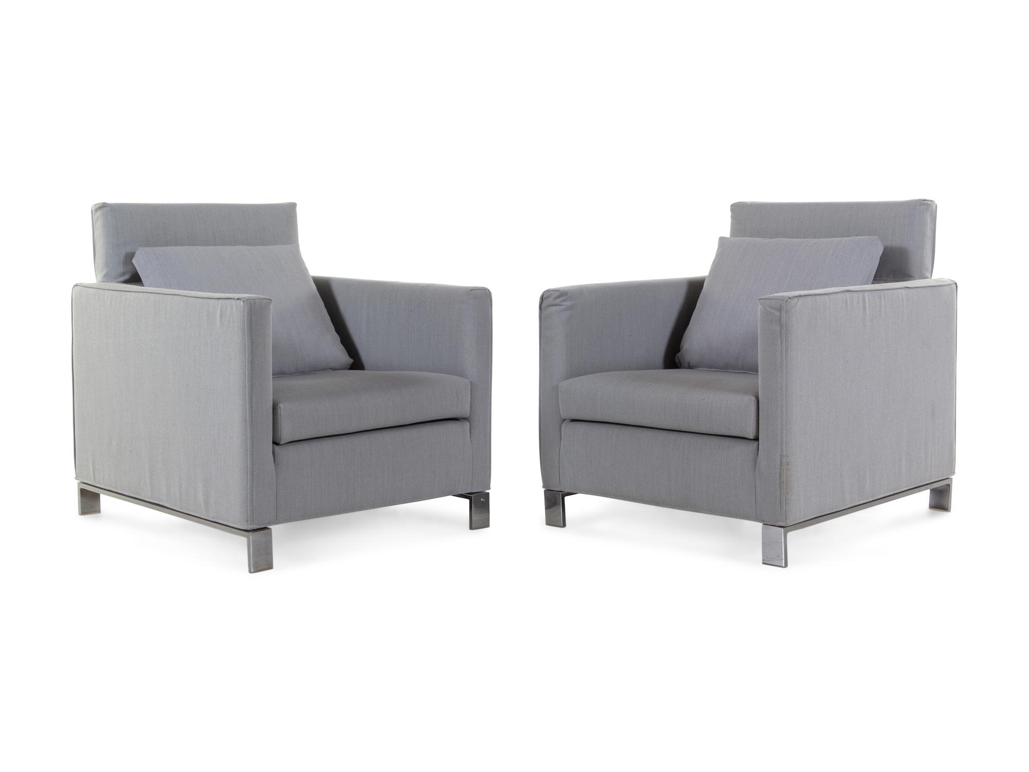 Pair of Moka Lounge Chairs, JOQUER, Spain