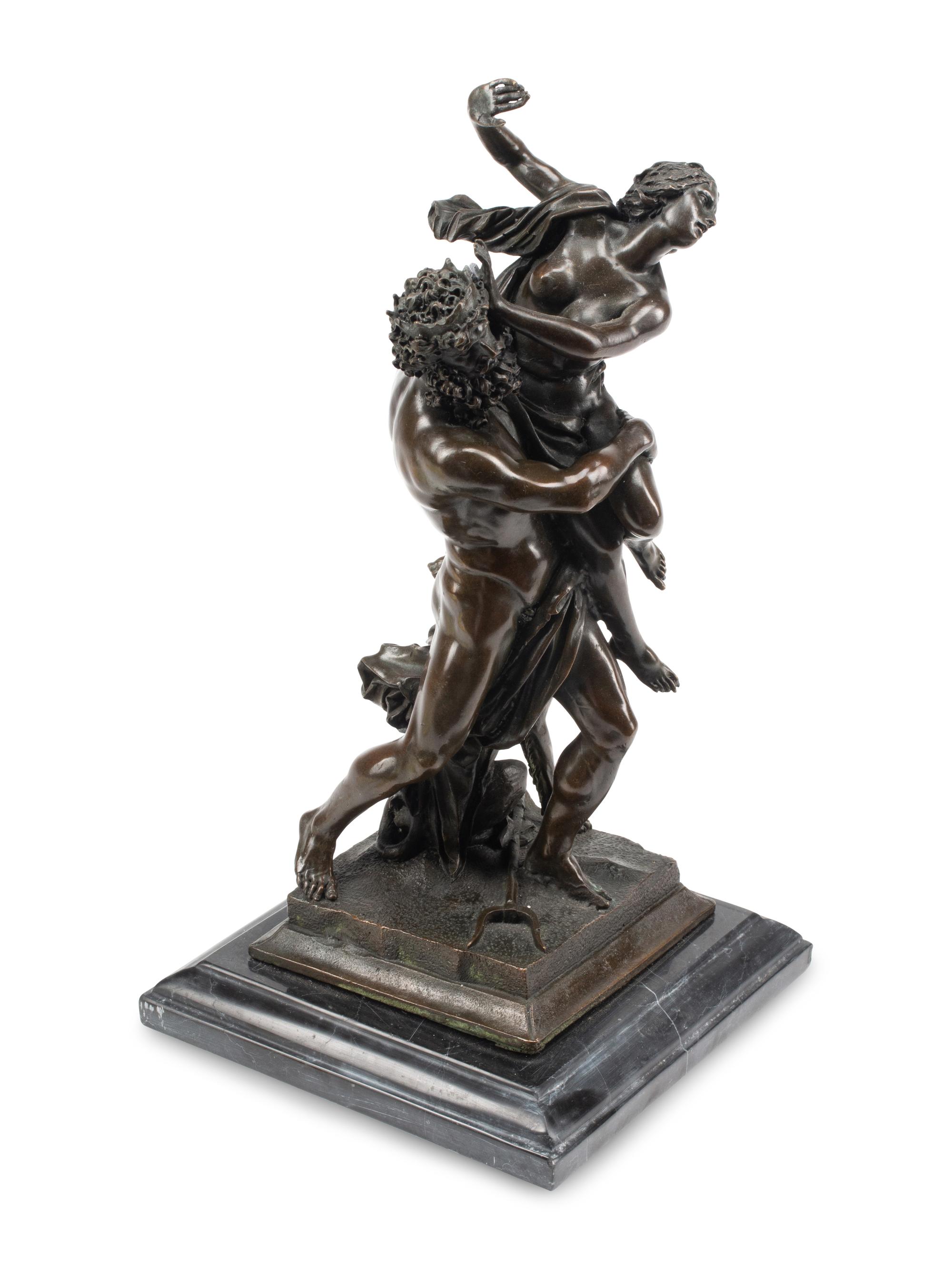 A Grand Tour Bronze Group