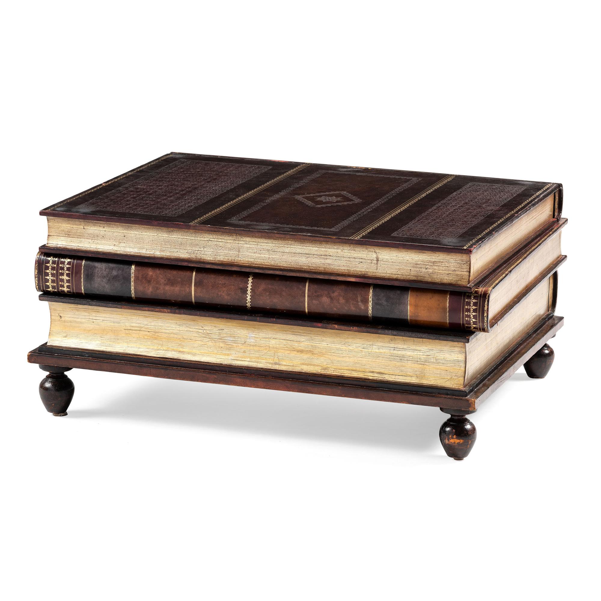 A Maitland Smith Book-Form Coffee Table