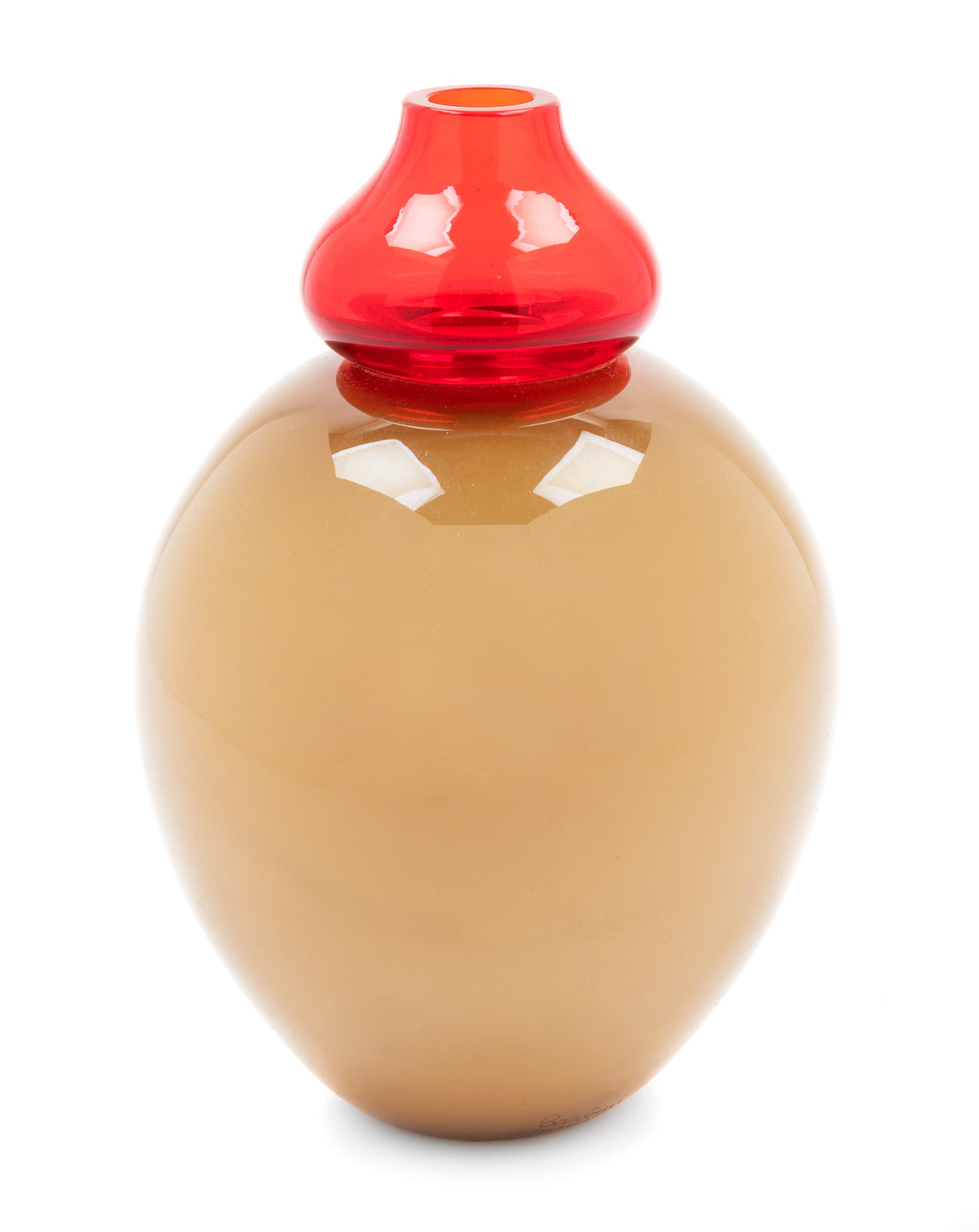 Alfredo Barbini, (Italian, 1912-2007), Vase Oggetti, c. 1980's