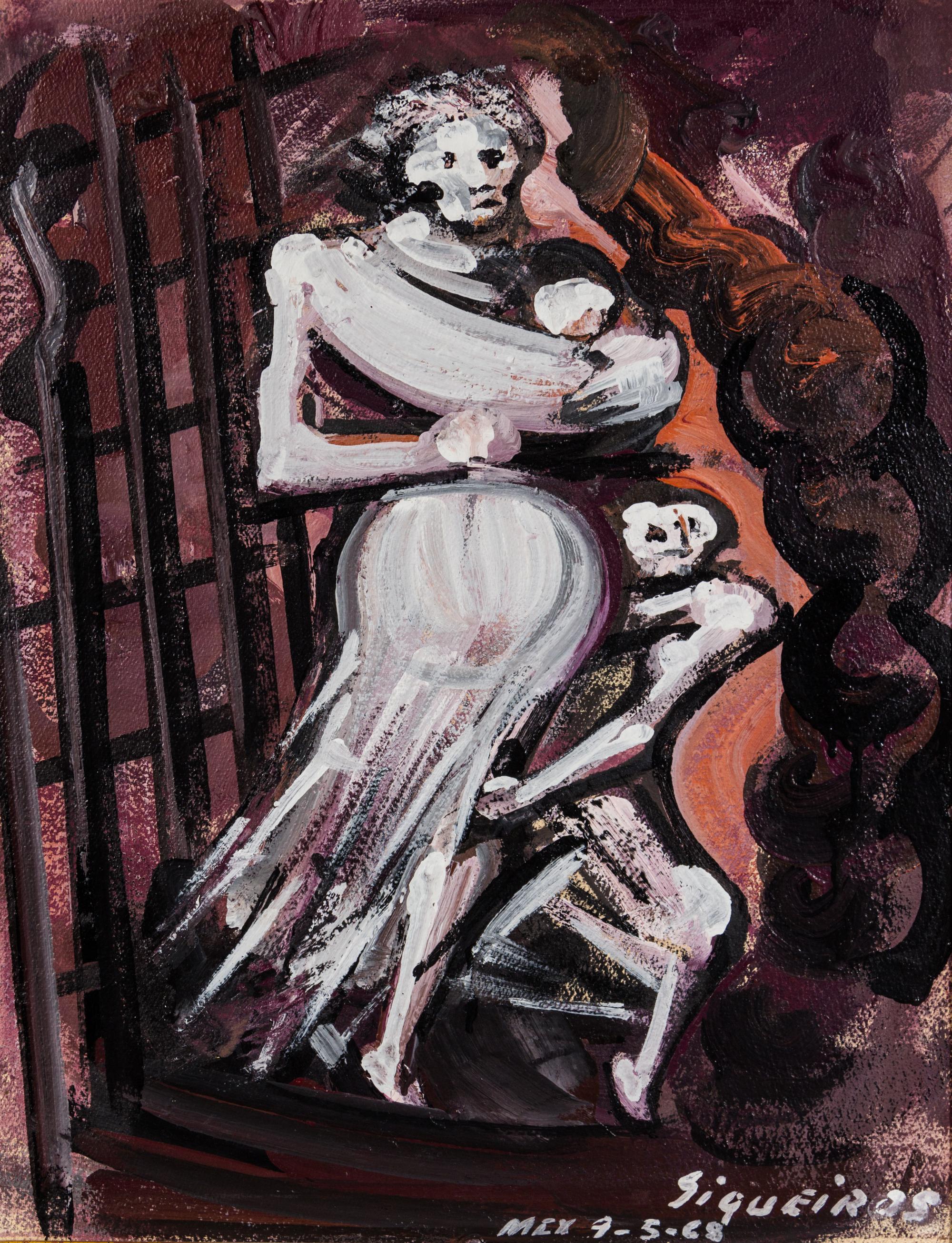 David Alfaro Siqueiros, (Mexican, 1896-1974), Mother and Child