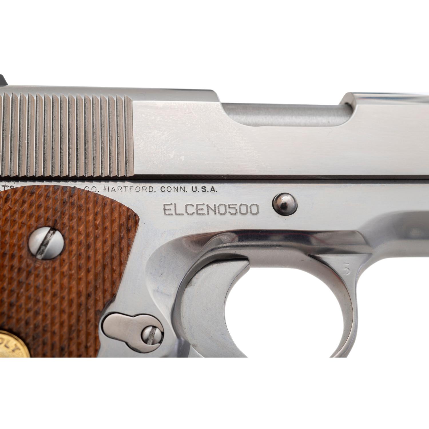 *Colt Custom Government Model .38 Super in Box