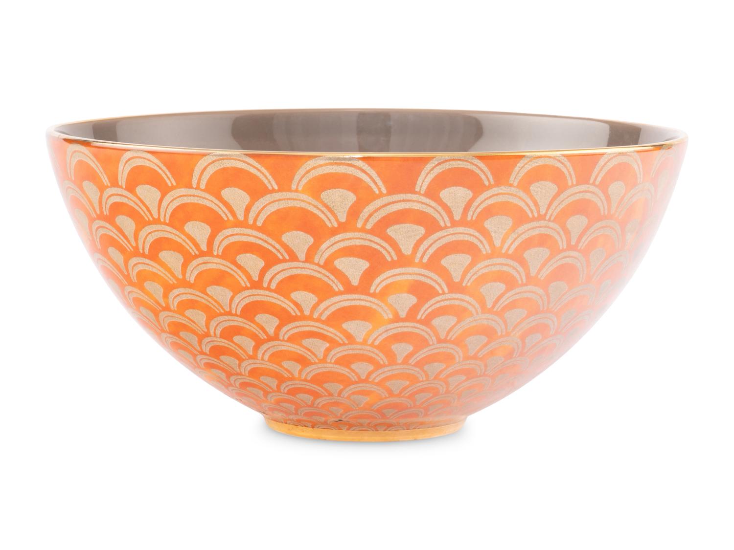 A L'Objet Fortuny Porcelain Center Bowl