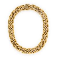 Yellow Gold Chain Necklace