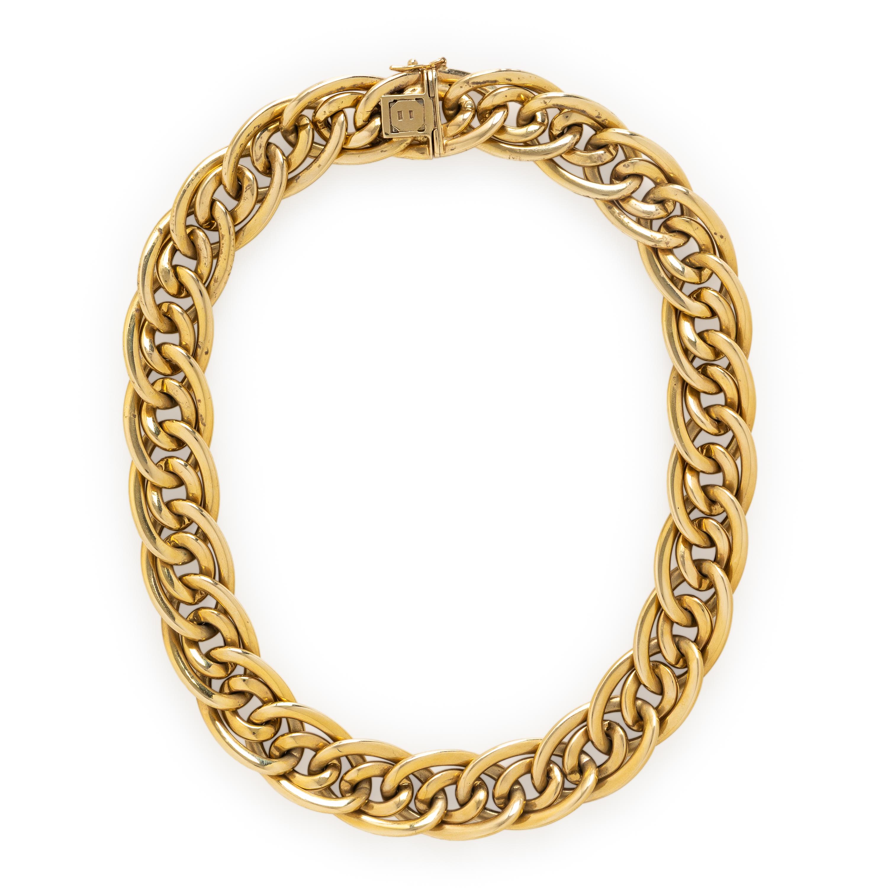 Yellow Gold Chain Necklace