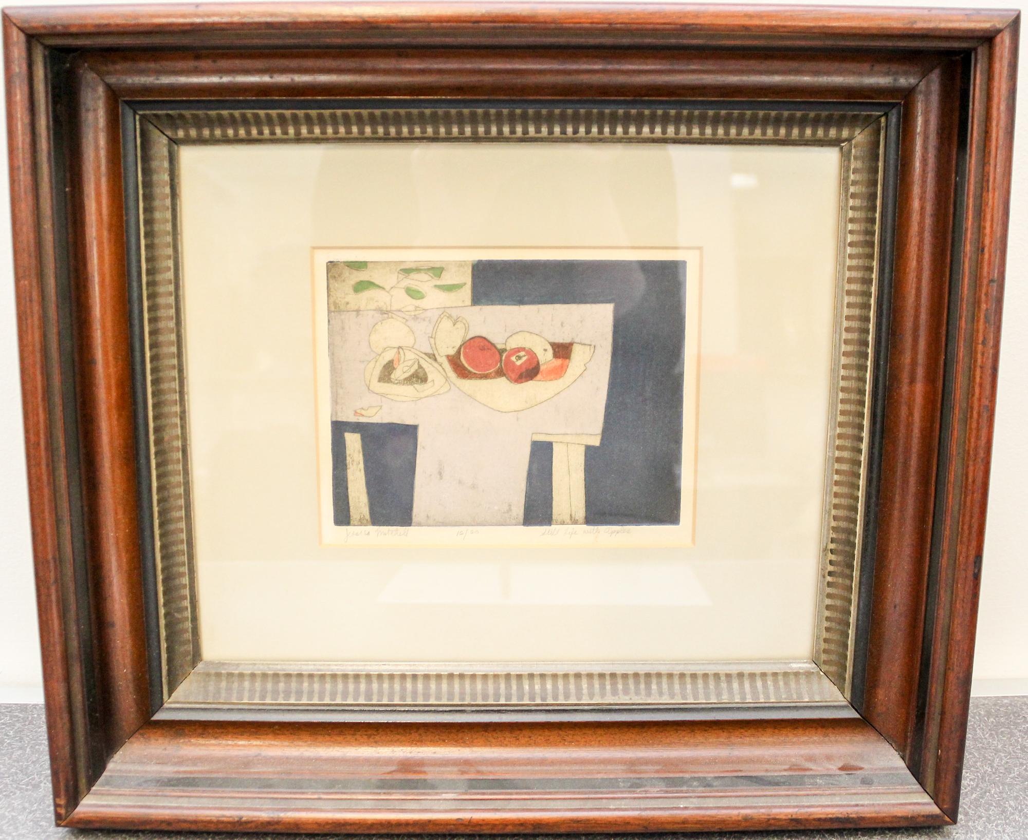 Jessica Mitchell, (20th century), Still Life with Apples