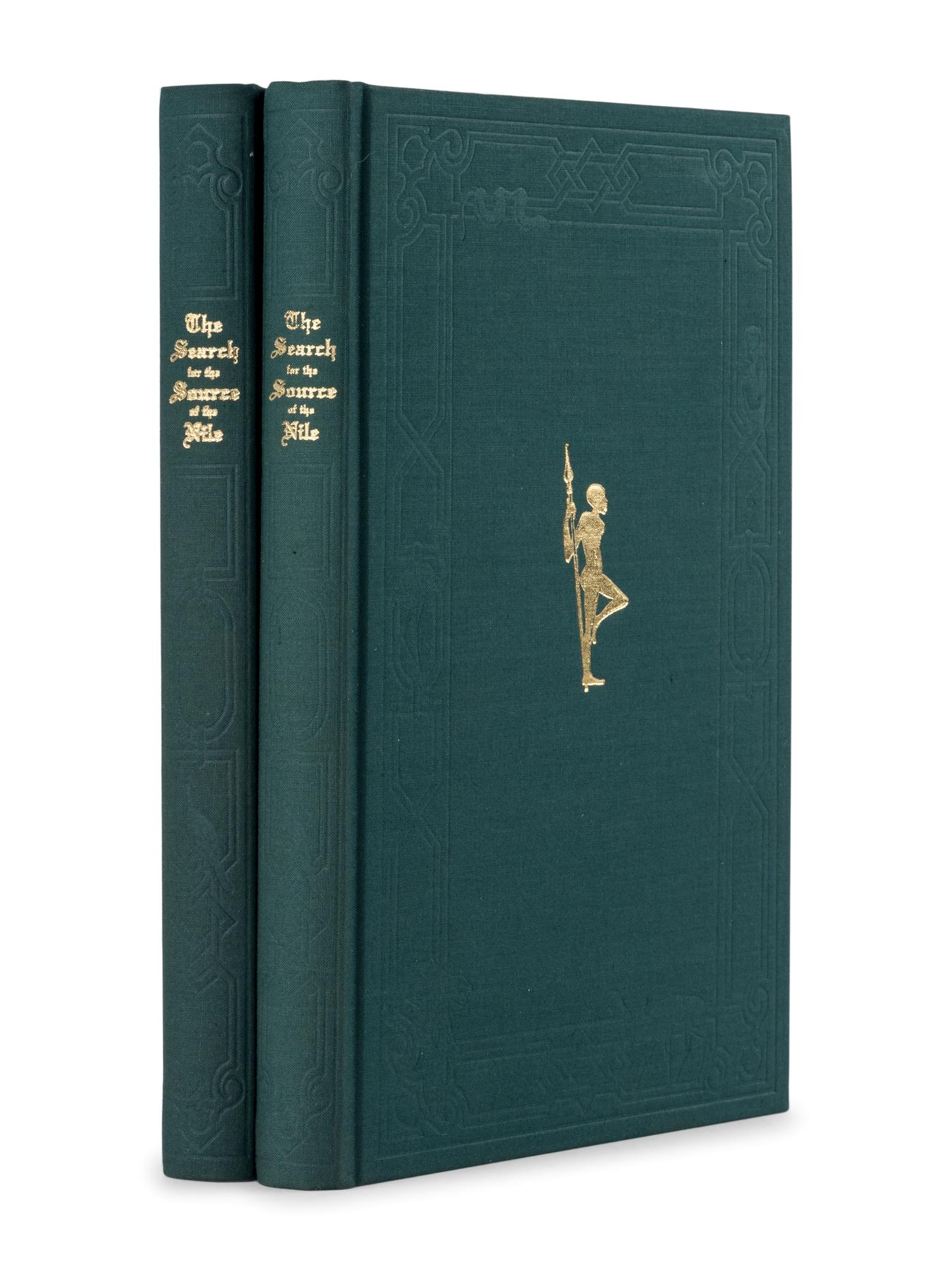 BURTON, Richard Francis, Sir (1821-1890) and James MacQUEEN (1778-1870). The Nile Basin . London: Tinsley Brothers, 1864.