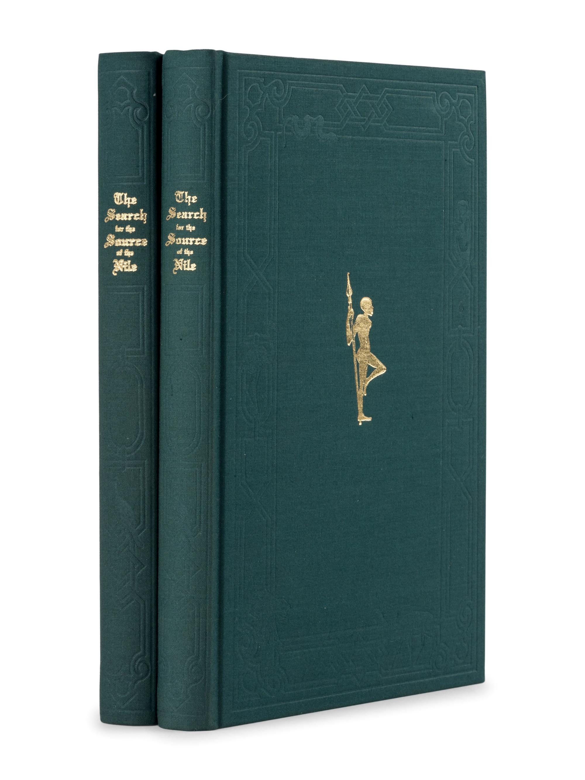 BURTON, Richard Francis, Sir (1821-1890) and James MacQUEEN (1778-1870). The Nile Basin . London: Tinsley Brothers, 1864.
