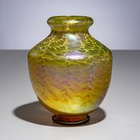 Tiffany Studios New York (American, 1892–1930) — Glass Vase, c. 1900