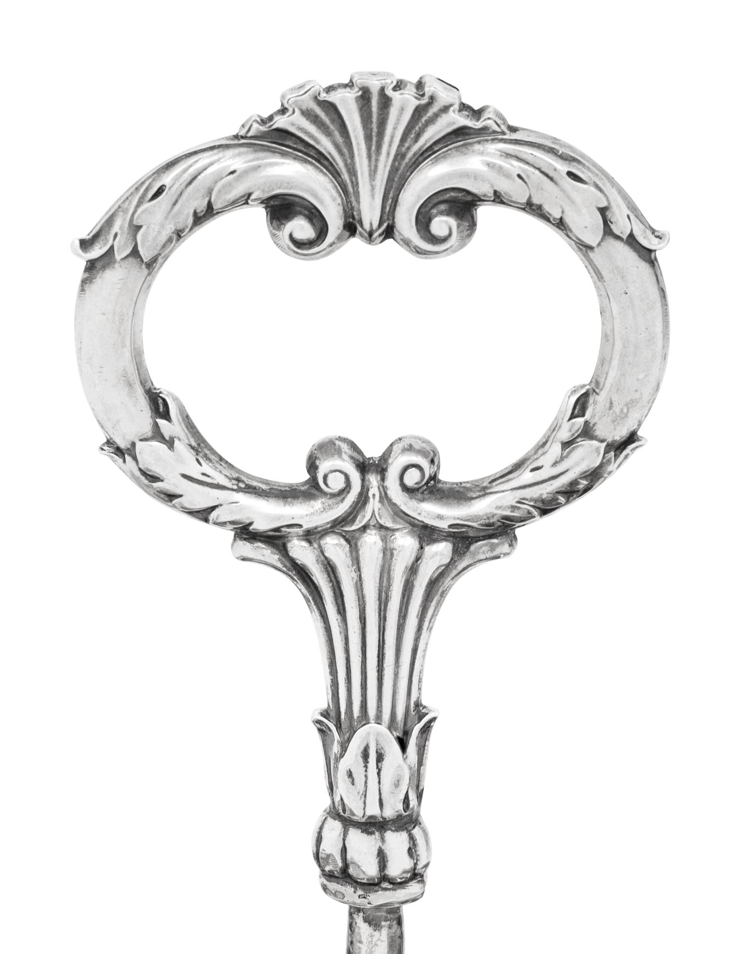 A George III Silver Cruet Caddy