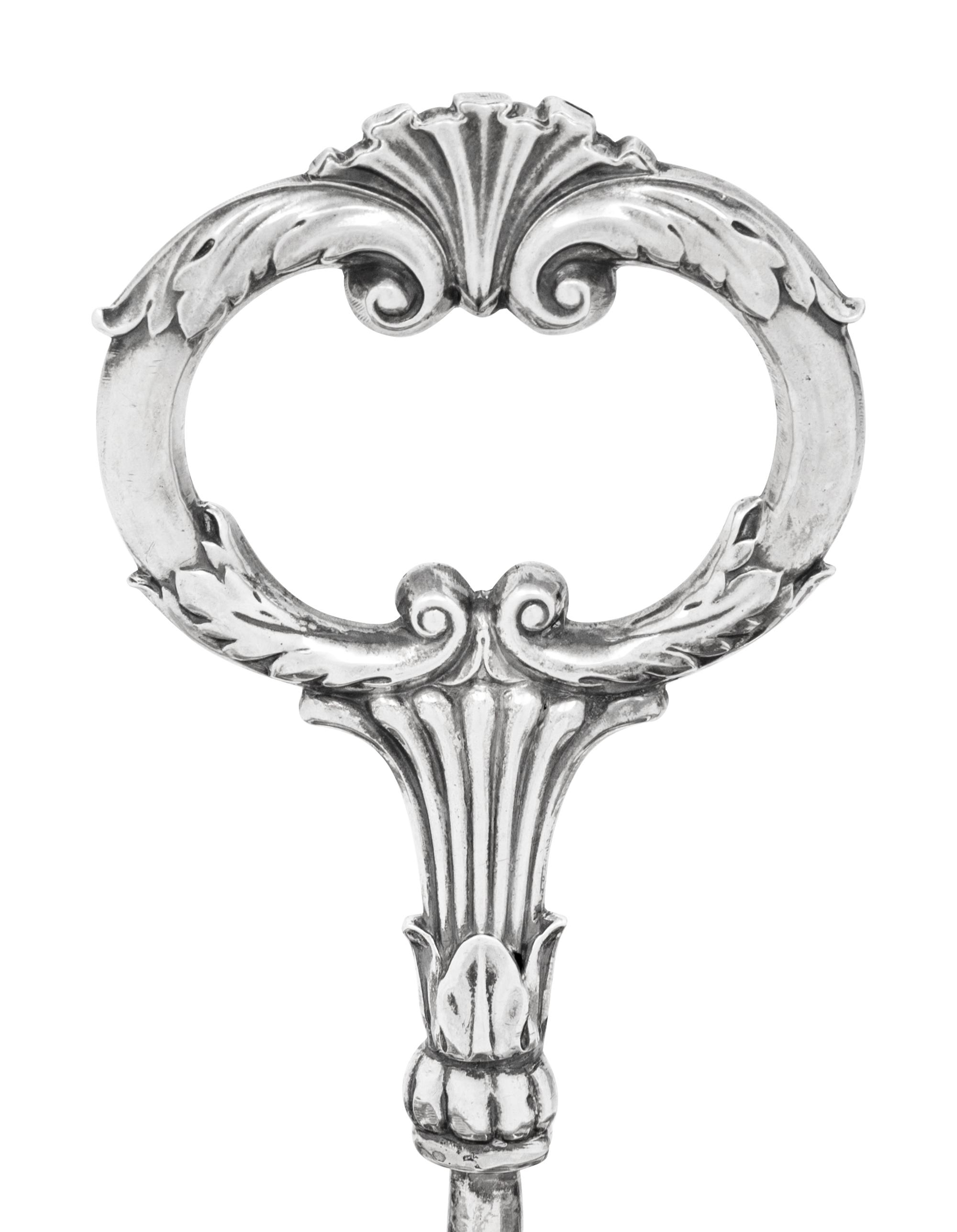 A George III Silver Cruet Caddy