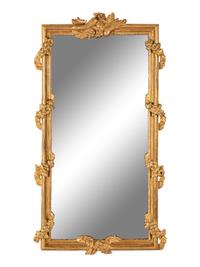A Continental Giltwood Mirror