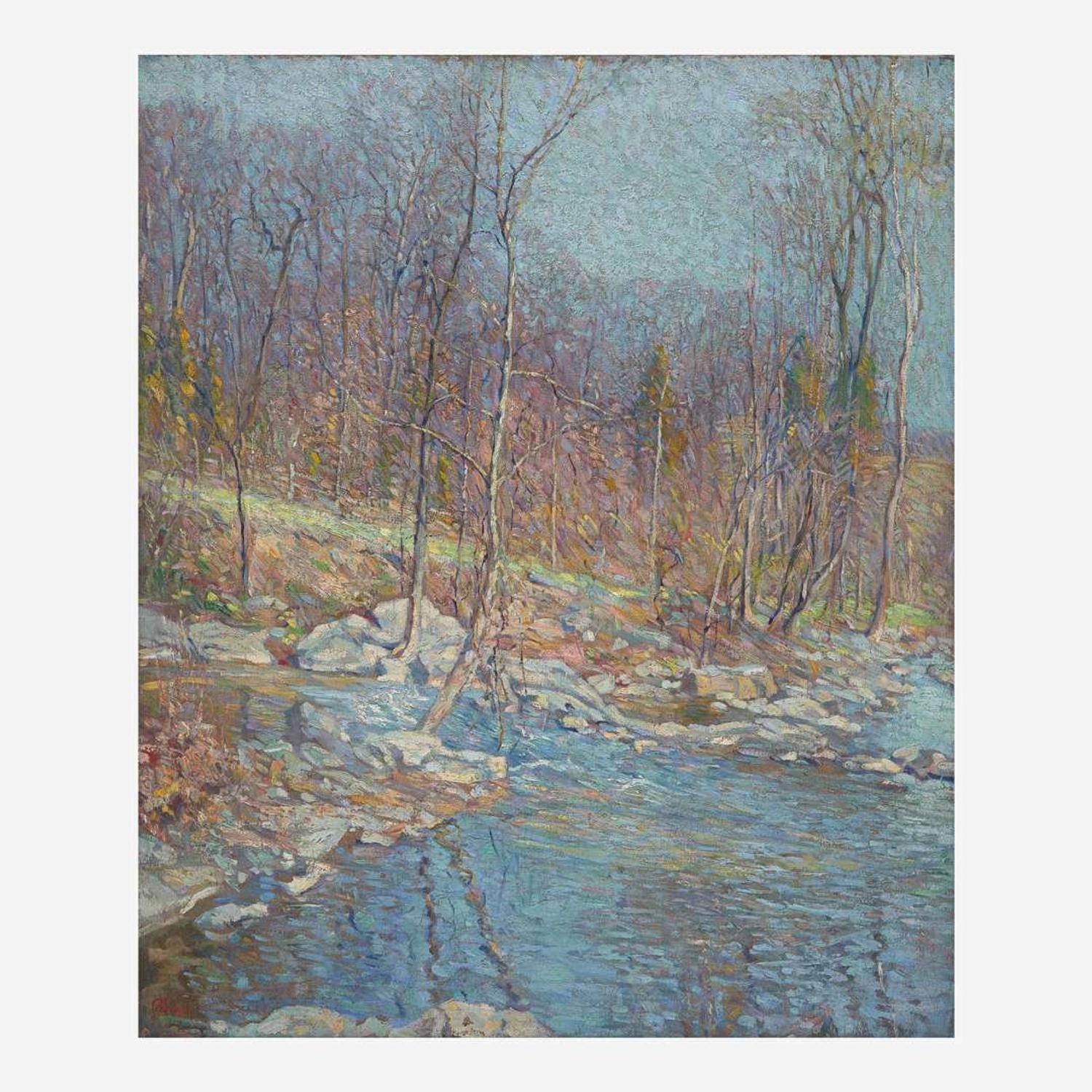 Roy Cleveland Nuse (American, 1885–1975) Cabin Run, Tohickon (Springtime Late and Soon)