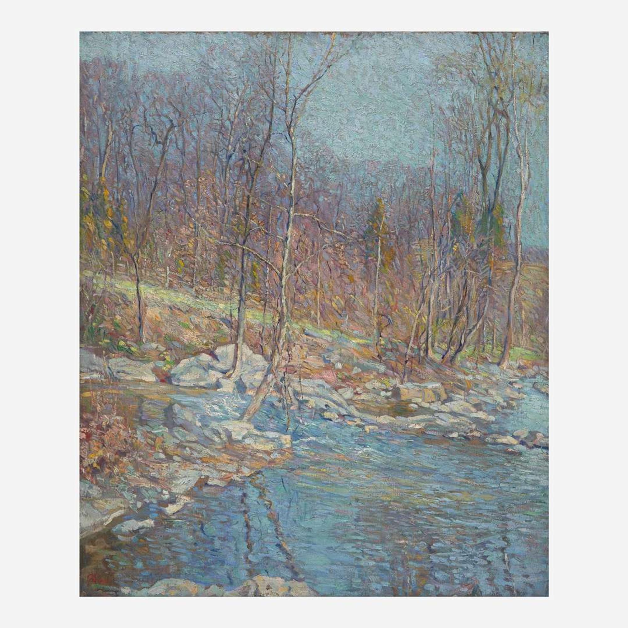 Roy Cleveland Nuse (American, 1885–1975) Cabin Run, Tohickon (Springtime Late and Soon)