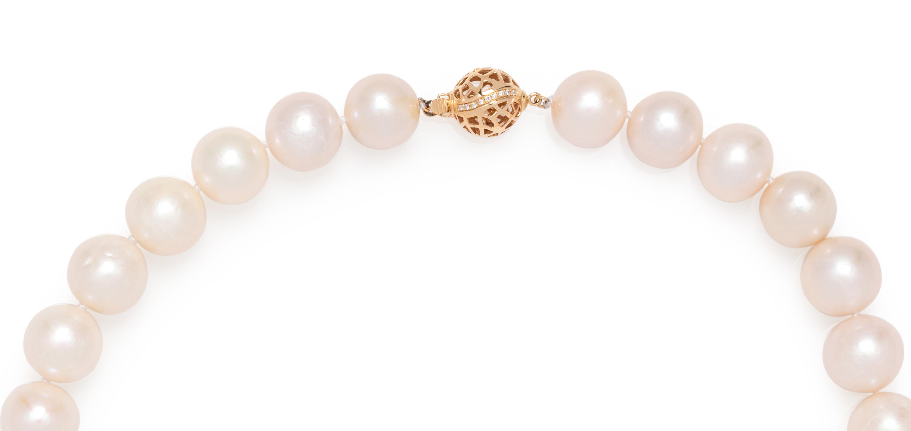 CULTURED SOUTH SEA PEARL NECKLACE