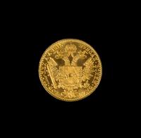 An Austro-Hungary 1915 1 Ducat Gold Coin