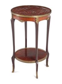 A Napoleon III Style Marble-Top Guéridon