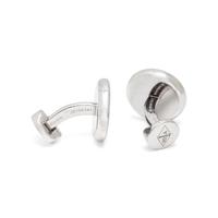 VAN CLEEF & ARPELS, WHITE GOLD 'MIDNIGHT IN PARIS' CUFFLINKS