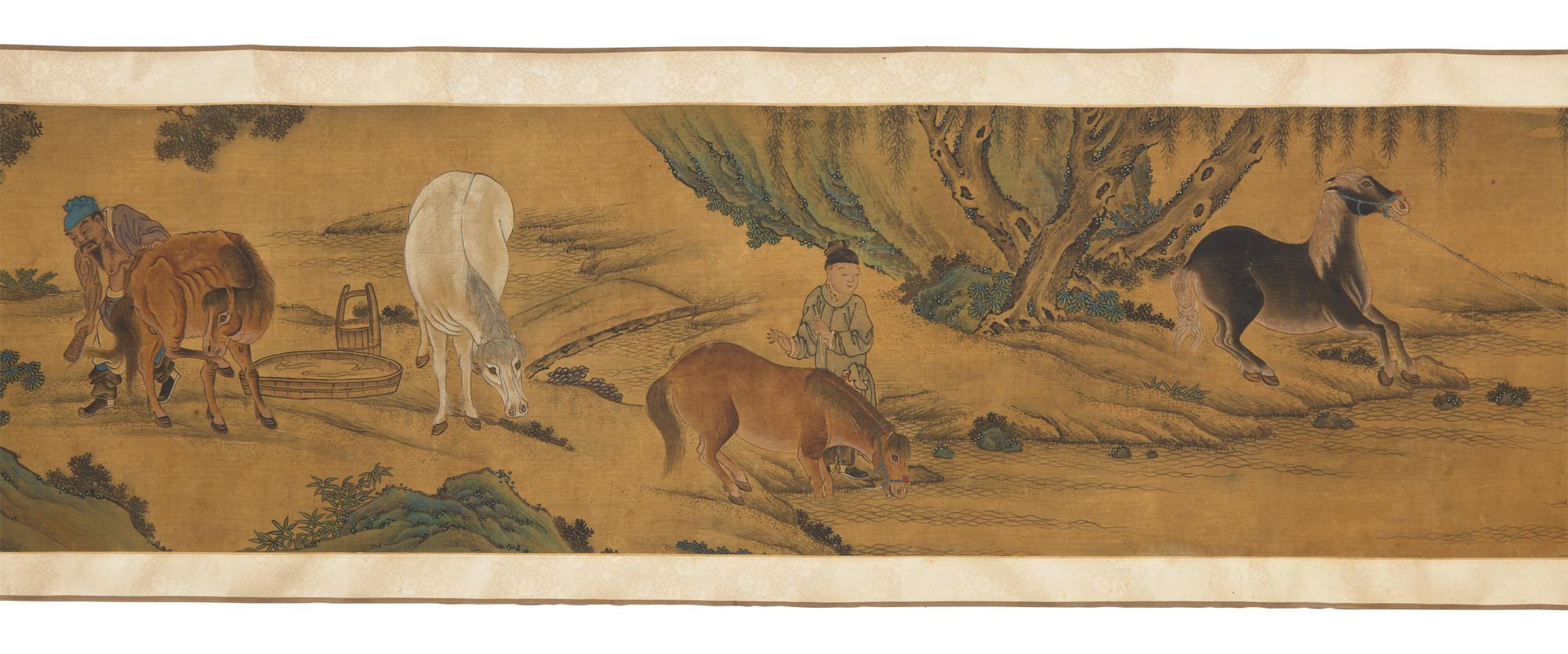 After Zhao Mengfu (1254-1322) 赵孟頫（款）