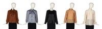 Five Yves Saint Laurent Blouses