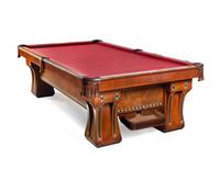 A Brunswick-Balke-Collender Co. 'Hudson' Art Deco Walnut Billiard Table