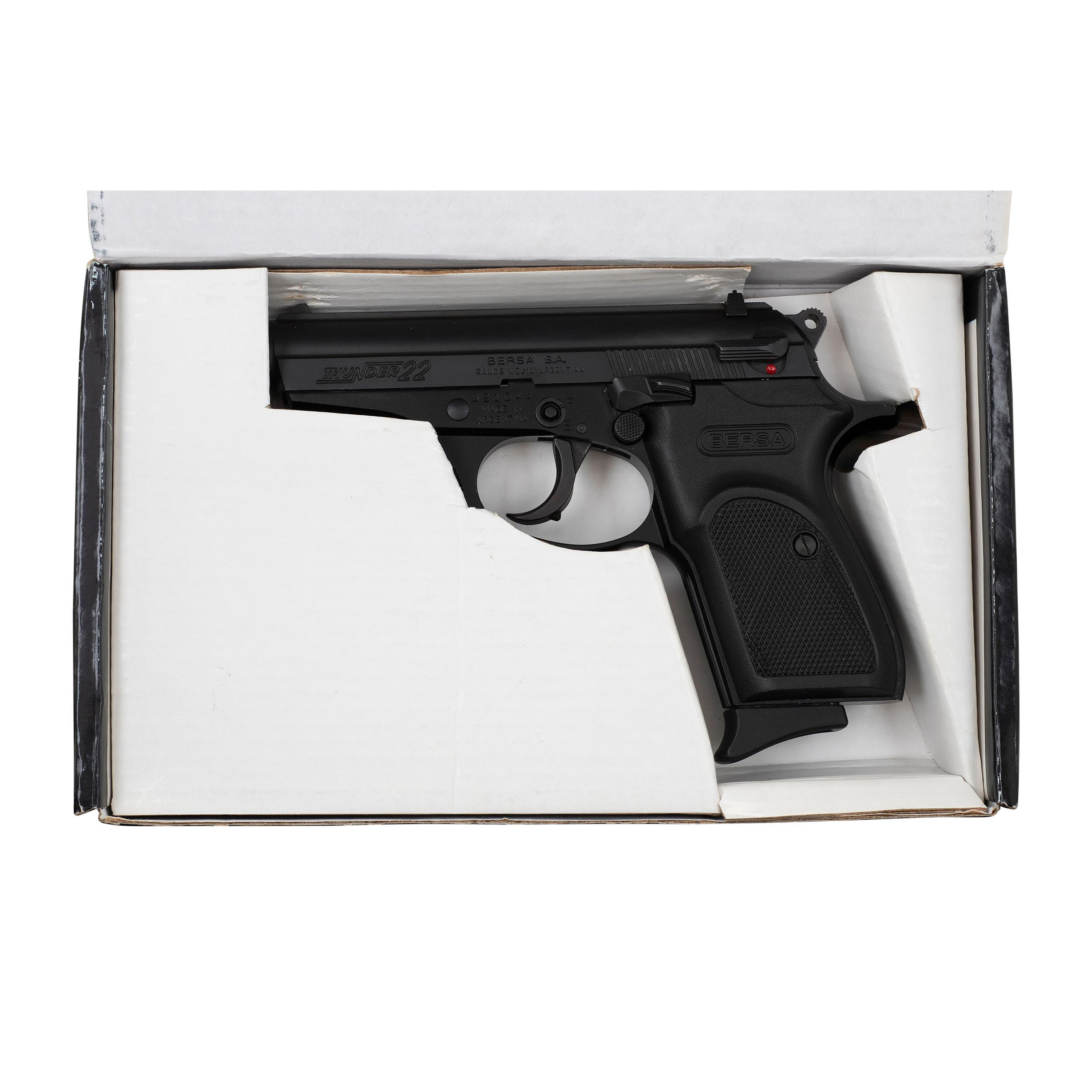 * Lot of Three Bersa Pistols Including Model 83 .380 Caliber, and Bersa Thunder 22 in Box with Accessories