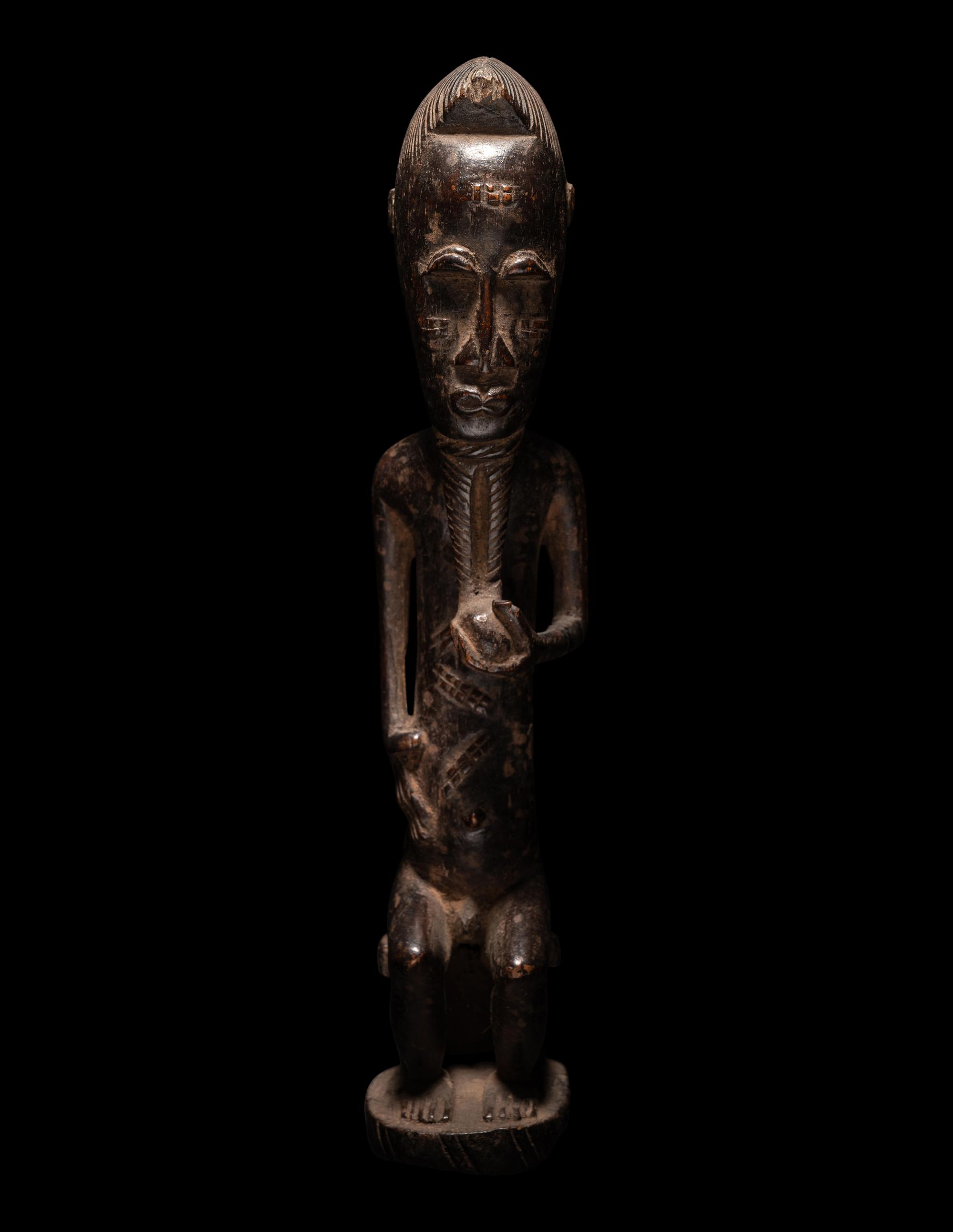 Four African Wood Figures