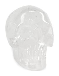 A Continental Carved Rock Crystal Skull