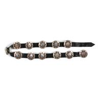 Navajo Silver and Copper Wedding Basket Concha Belt