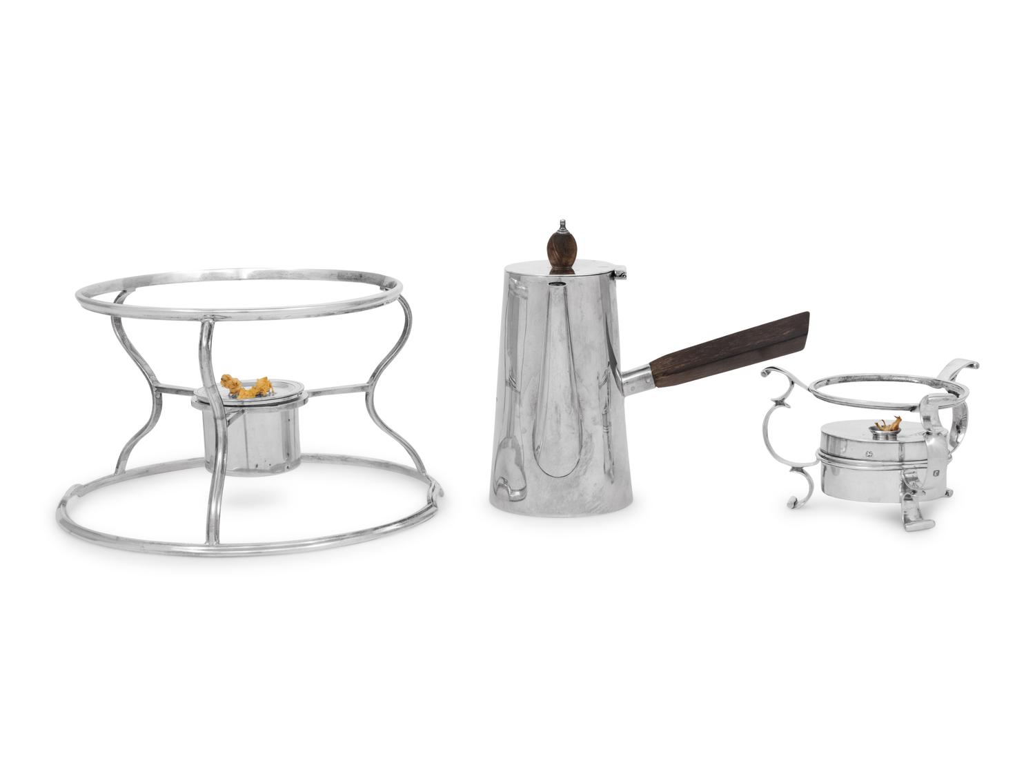 Three English Silver Table Articles