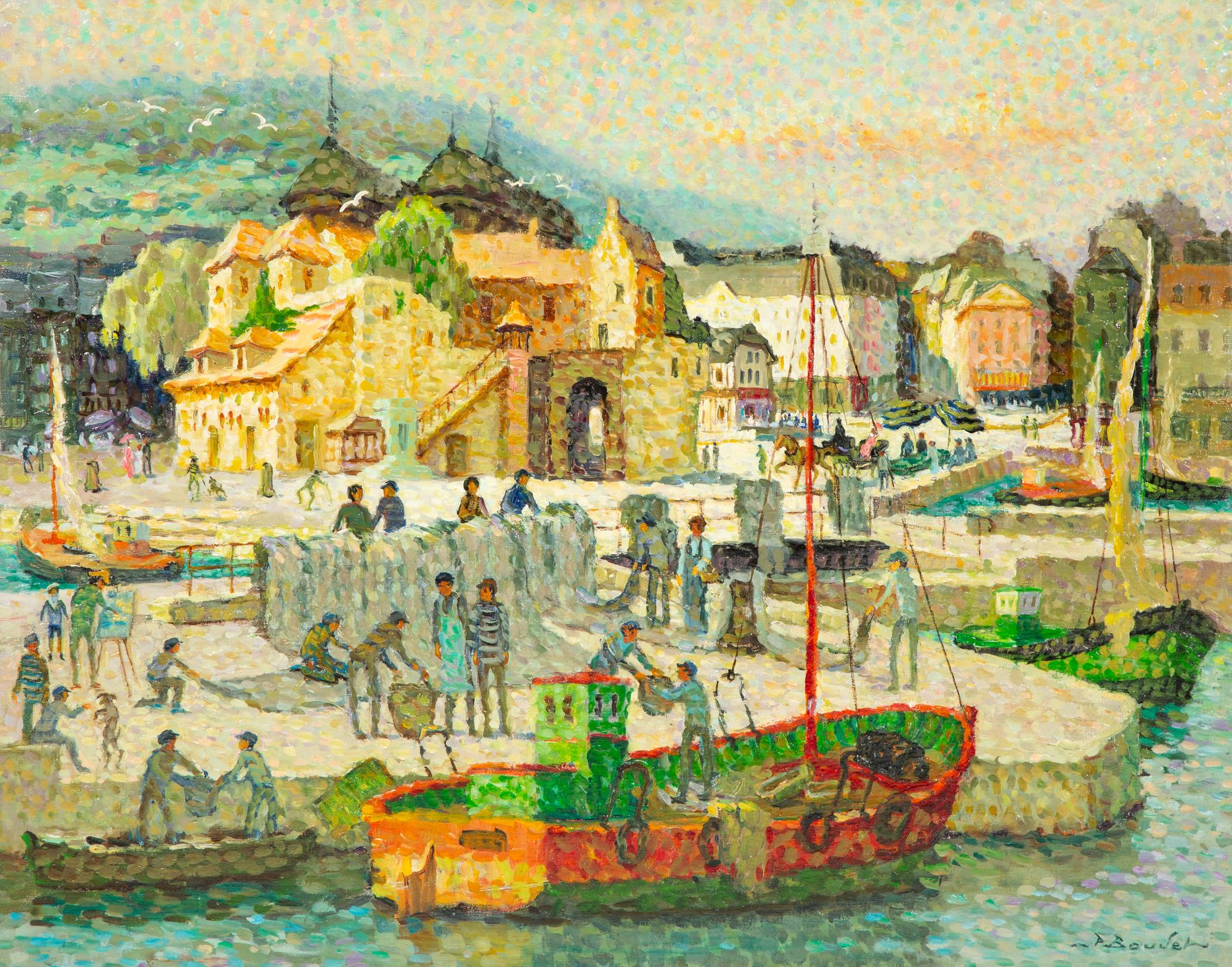 Honfleur, l'aire des raccommodeurs