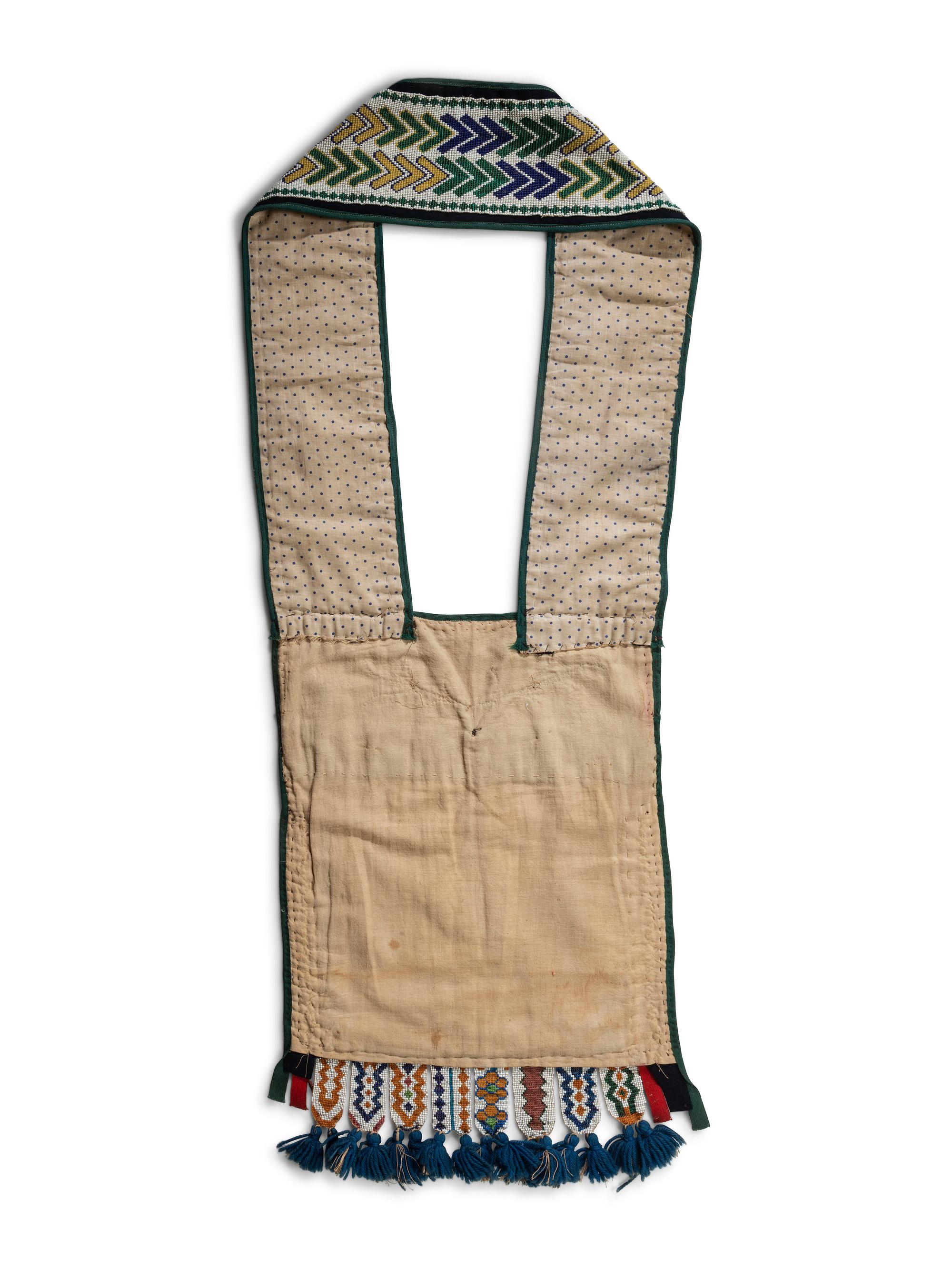 Potawatomi Loom-Beaded Bandolier Bag
