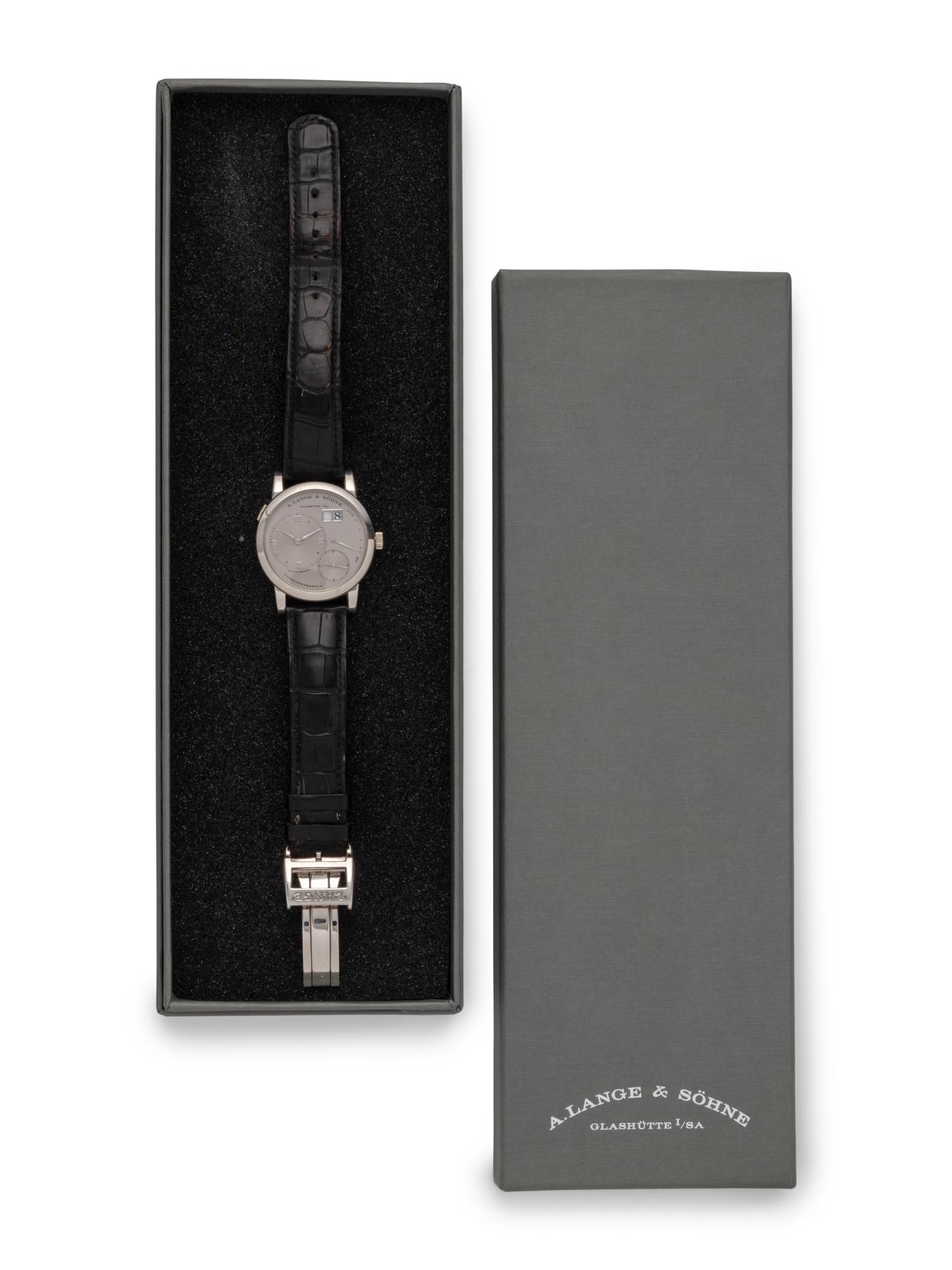 A. LANGE & SÖHNE, REF. 101.025 PLATINUM 'LANGE 1' WATCH