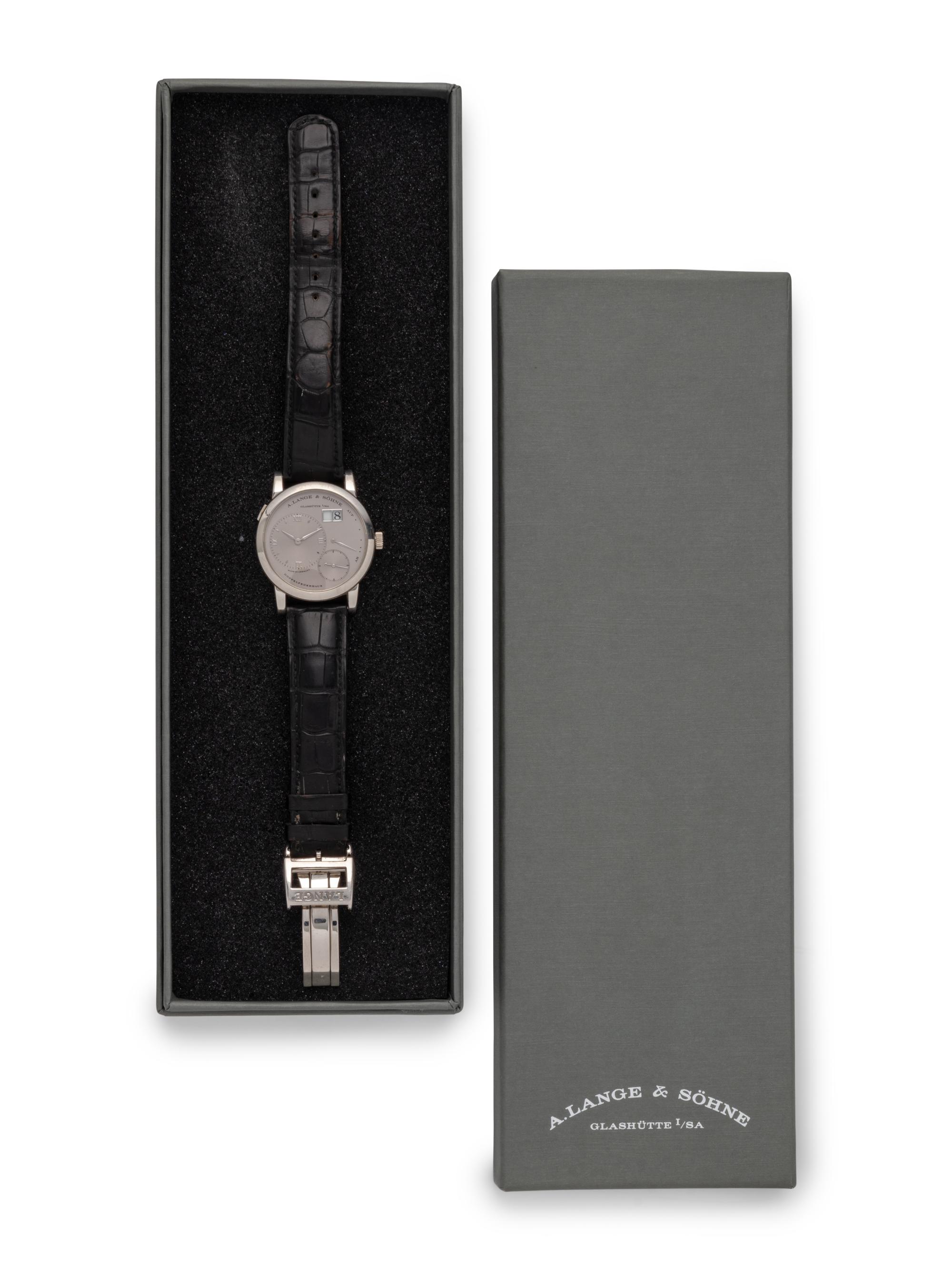 A. LANGE & SÖHNE, REF. 101.025 PLATINUM 'LANGE 1' WATCH