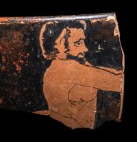 An Attic Red-Figured Fragment with a Satyr