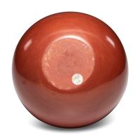 Carved Redware Pottery Vase
