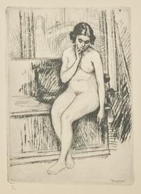 Frank Milton Armington (American, 1876-1941) — Songeuse , 1924