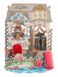 [JUDAICA]. A group of 2 Rosh Hashanah greeting cards. Printed in Germany.