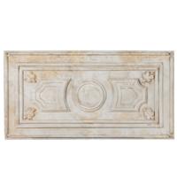 A Pair of Italian Carved Marble Plaques