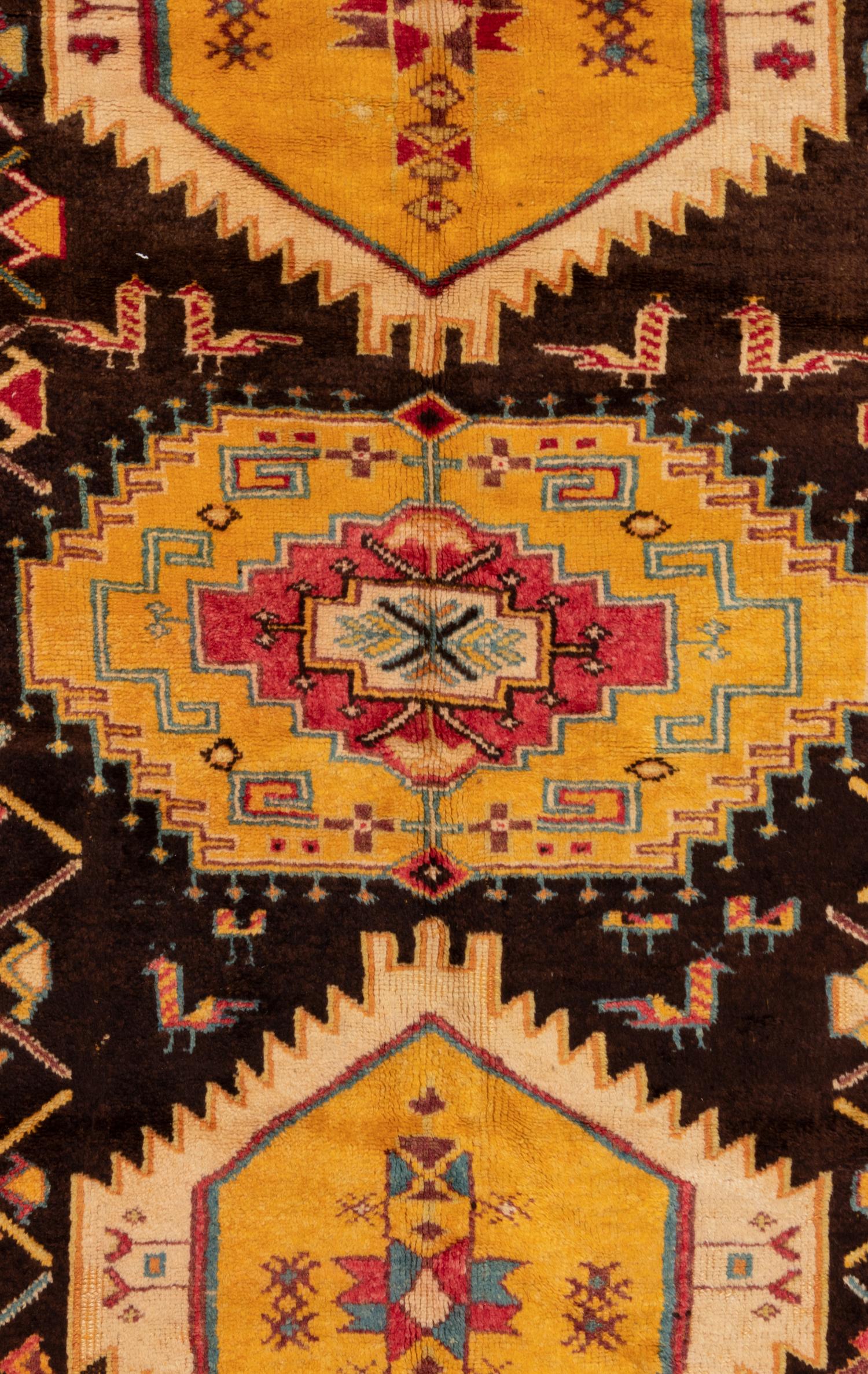 An Azerbaijani or Moroccan Wool Rug