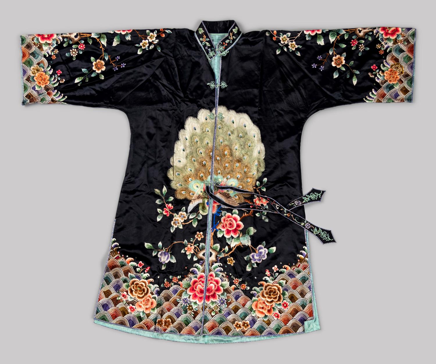 Four Chinese Embroidered Silk Ladies' Jackets