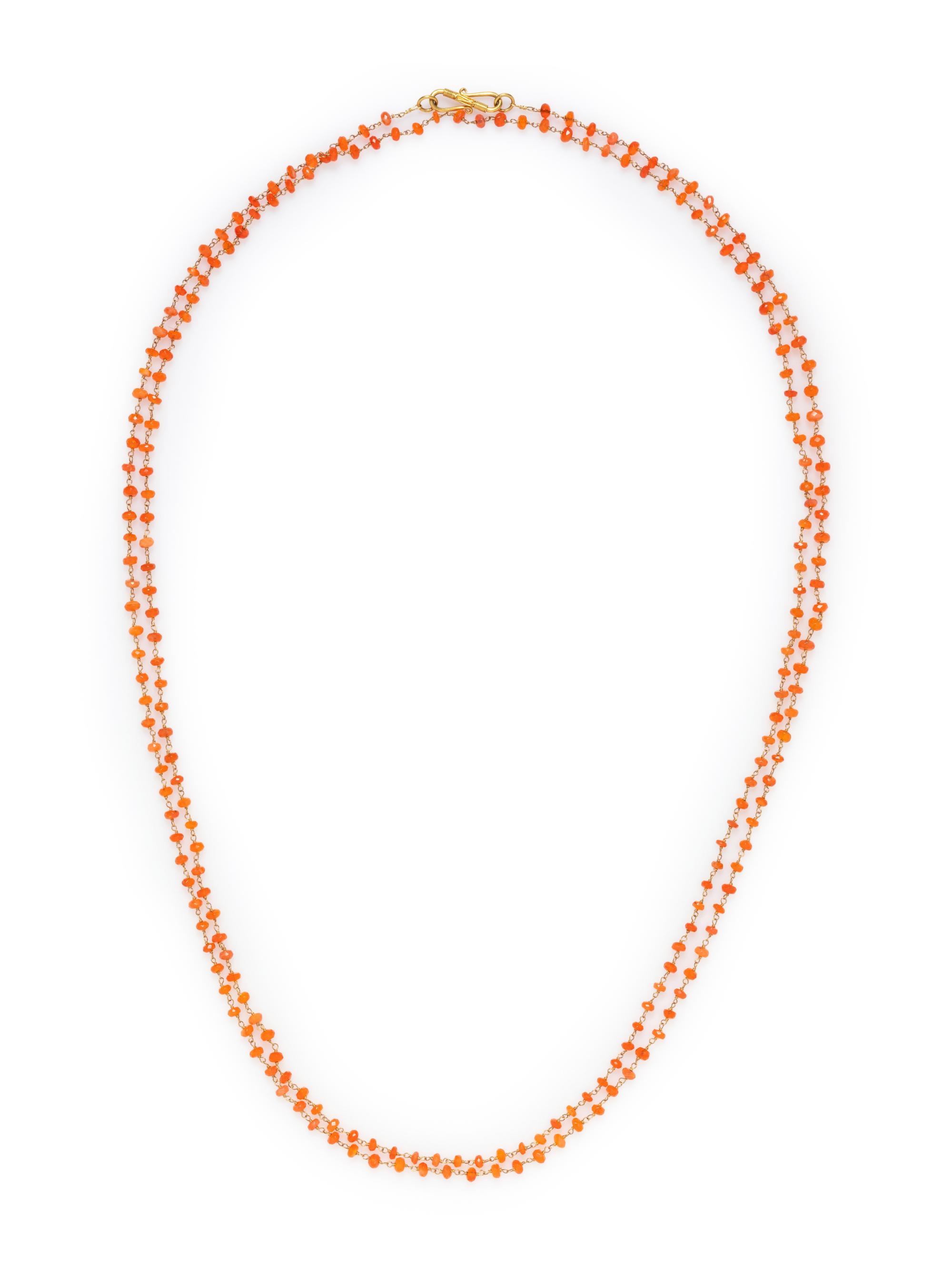 FIRE OPAL NECKLACE