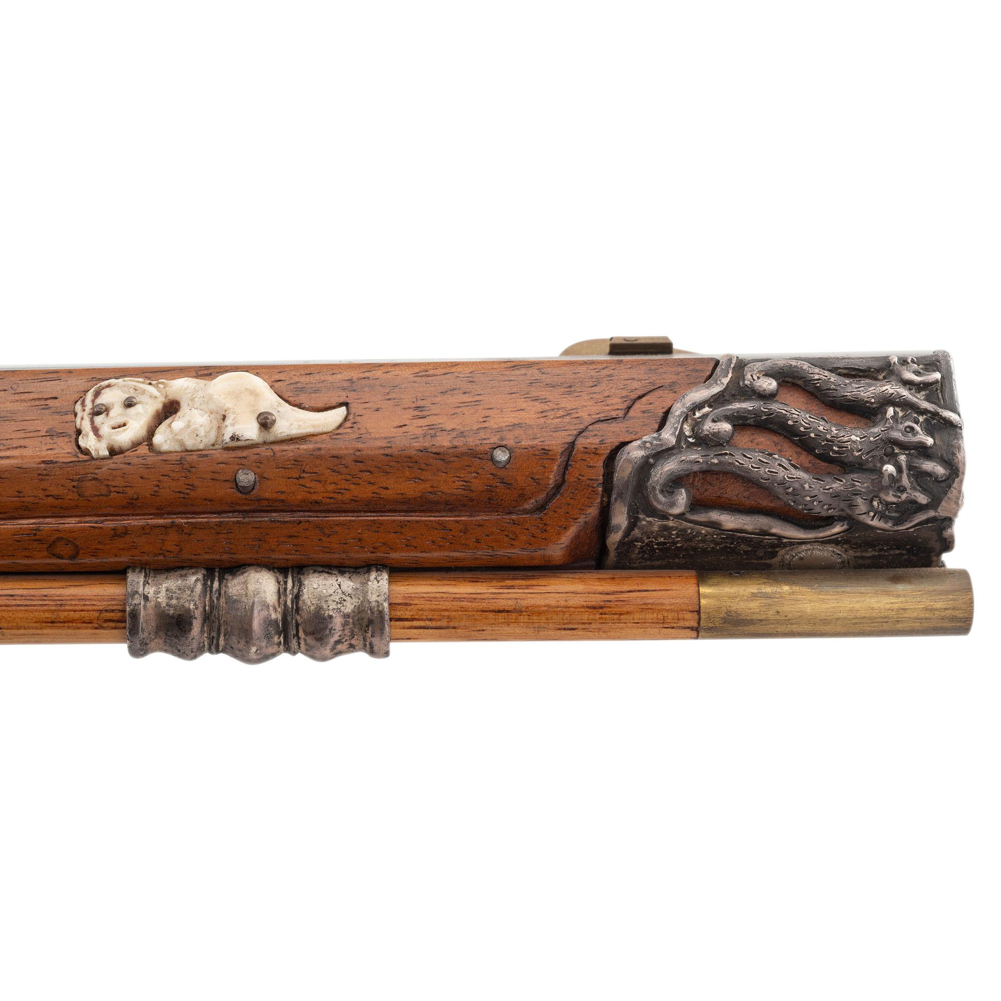 Contemporary Wheellock Rifle by John B. Derrick (American, b.1936)